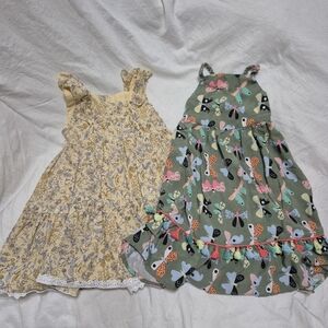 Set Of 2 Floral Summer Dress Size 18M To 2T